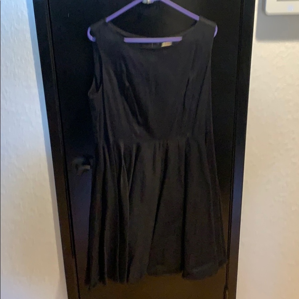 Black swing dress